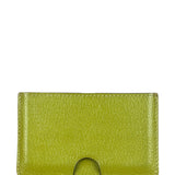 Hermes Green Chevre Mysore Diablo Card Holder