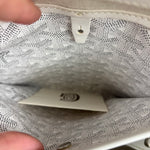 Goyard Bellechasse Goyardine MM White