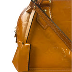 Louis Vuitton Mustard Orange Vernis Alma Two-Way Bag BB