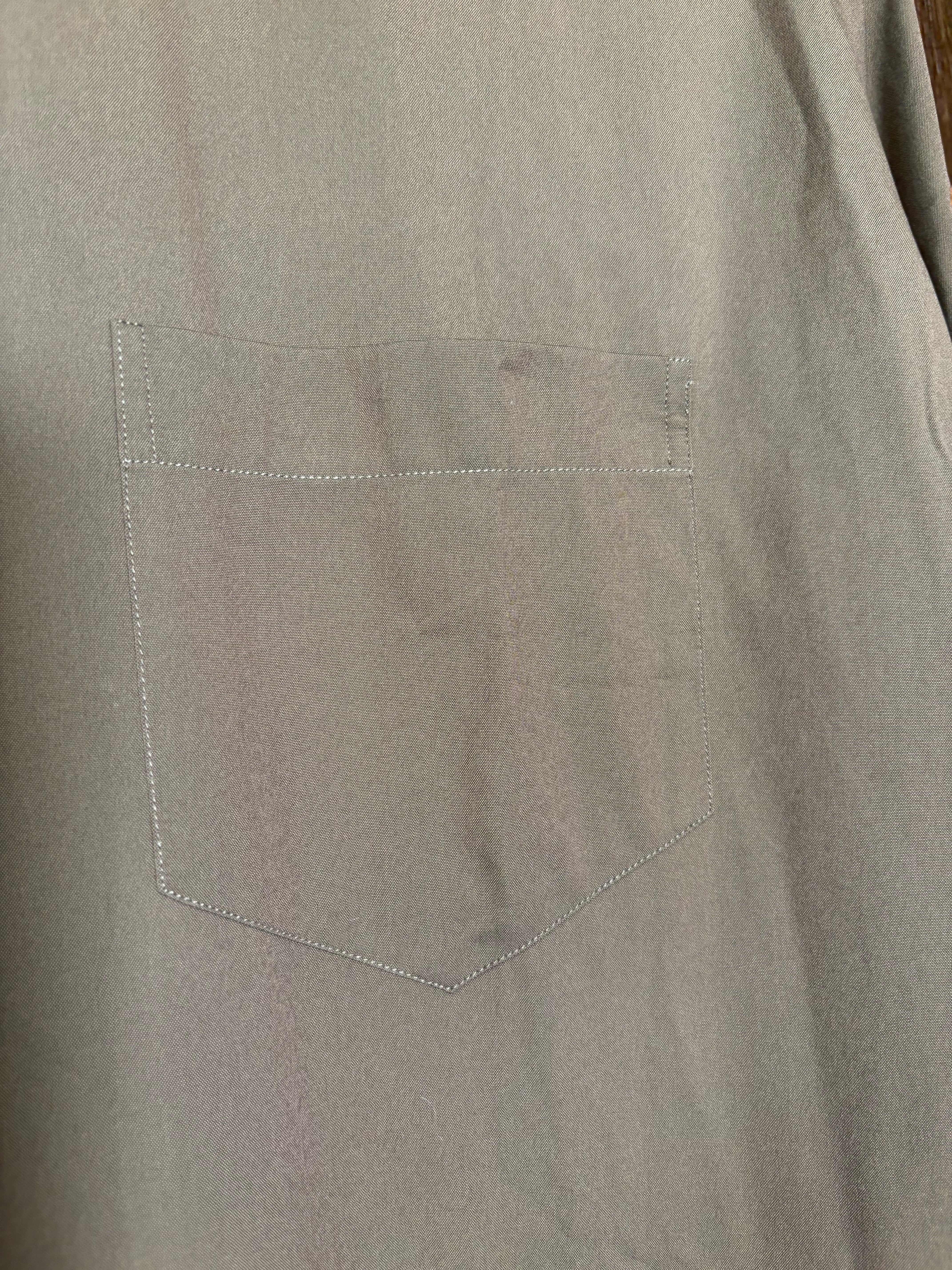 Gucci Viagio Vintage Brown Button Up Shirt