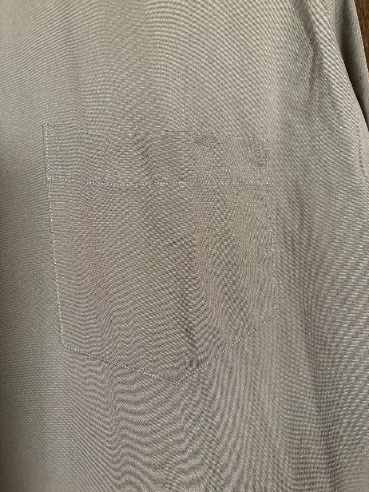 Gucci Viagio Vintage Brown Button Up Shirt