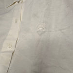 Christian Dior Sports Vintage White Sleeveless Button Up Top