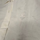 Christian Dior Sports Vintage White Sleeveless Button Up Top