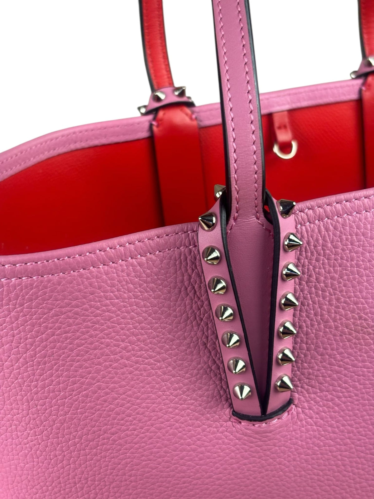 Christian Louboutin Pink Cabata Tote