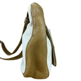 Loewe Tan & Cream Shoulder Bag