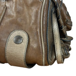 Chloe Vintage Brown Leather Silverado Shoulder Bag