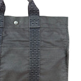 Hermes Herline Grey M Canvas Tote