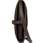 Burberry Brown Leather House Shoulder Bag