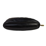 Chanel Vintage Black Quilted Lambskin Chain Shoulder Bag 1989