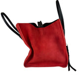Celine Suede Luggage Phantom Tote Bag