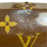 Louis Vuitton Brown Monogram Ambre Tweedy Zip GM