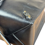 Balenciaga Black Leather Papier A4 Tote Bag