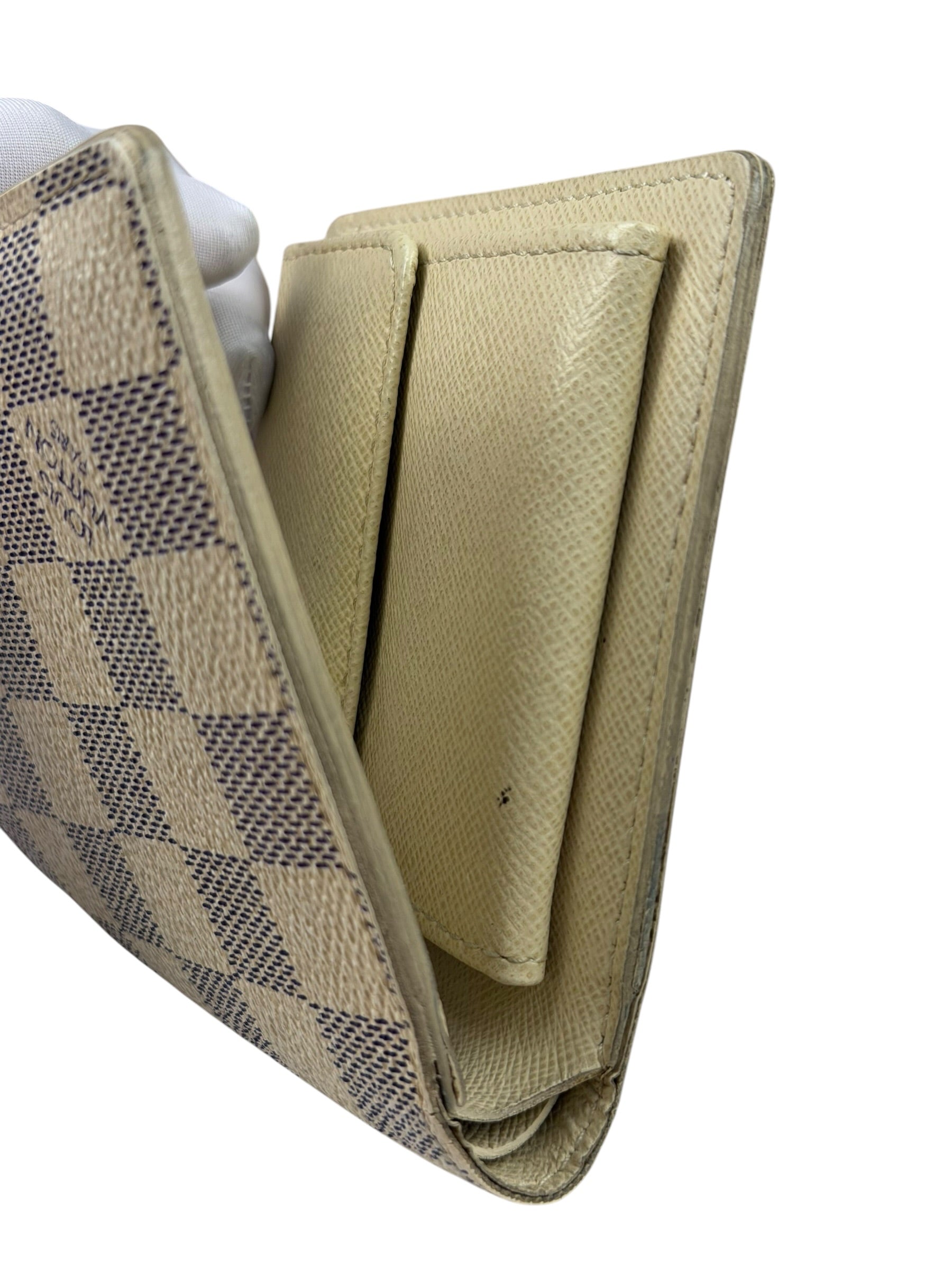Louis Vuitton Damier Azur Bi-Fold Wallet