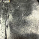 Coach Black Leather Large Duffle
