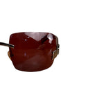 Chanel Vintage Rimless Rectangular Sunglasses 4002