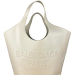 Balenciaga Beige Leather Mary Kate Tote Bag