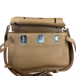 Hermes Jypsiere Tan Clemence Leather Shoulder Bag 2008