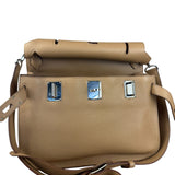 Hermes Jypsiere Tan Clemence Leather Shoulder Bag 2008