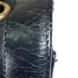Chanel Black Calfskin Chevron Envelop Flap Bag 2019