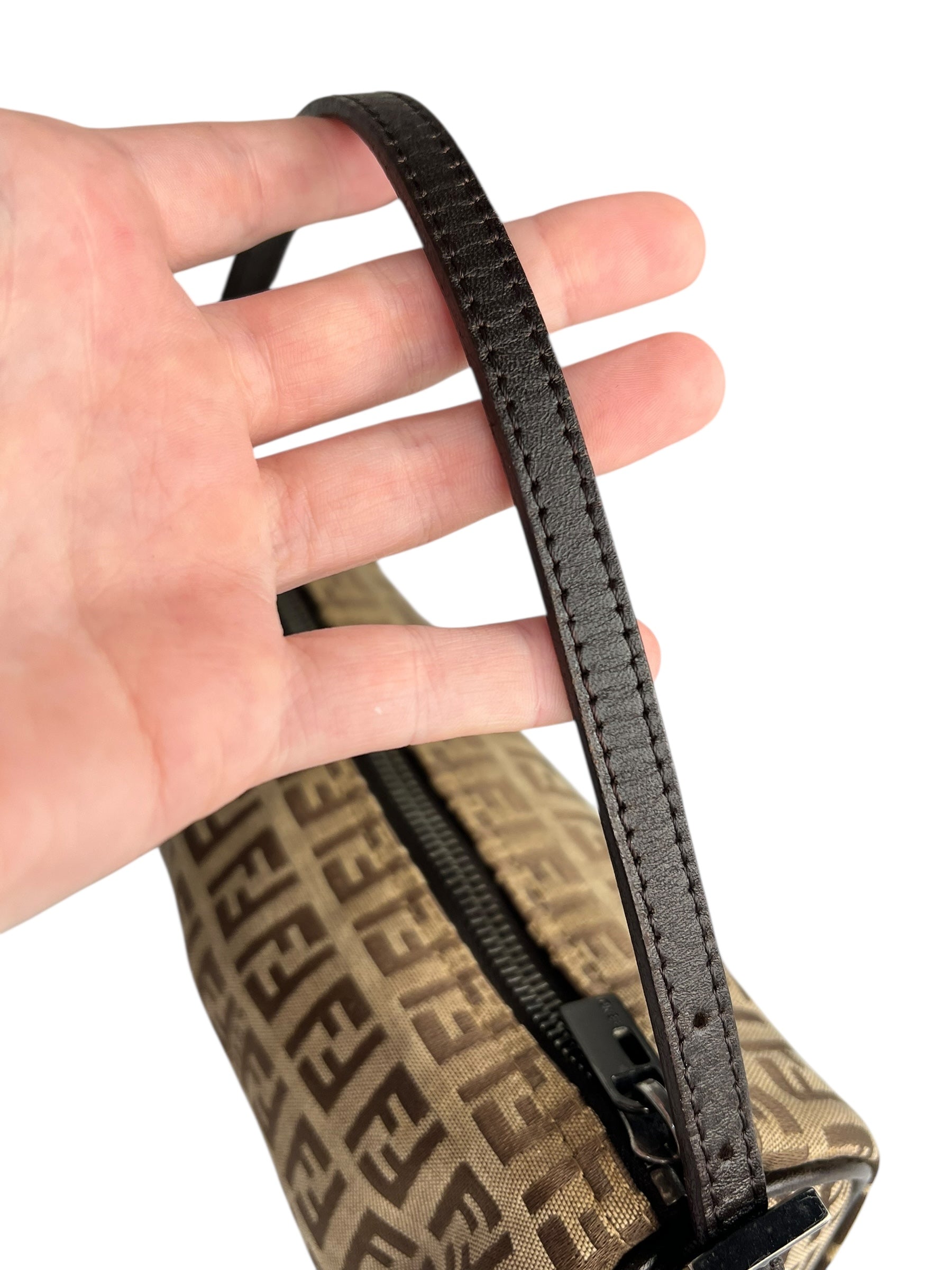 Fendi FF Canva Mini Papillon Pochette