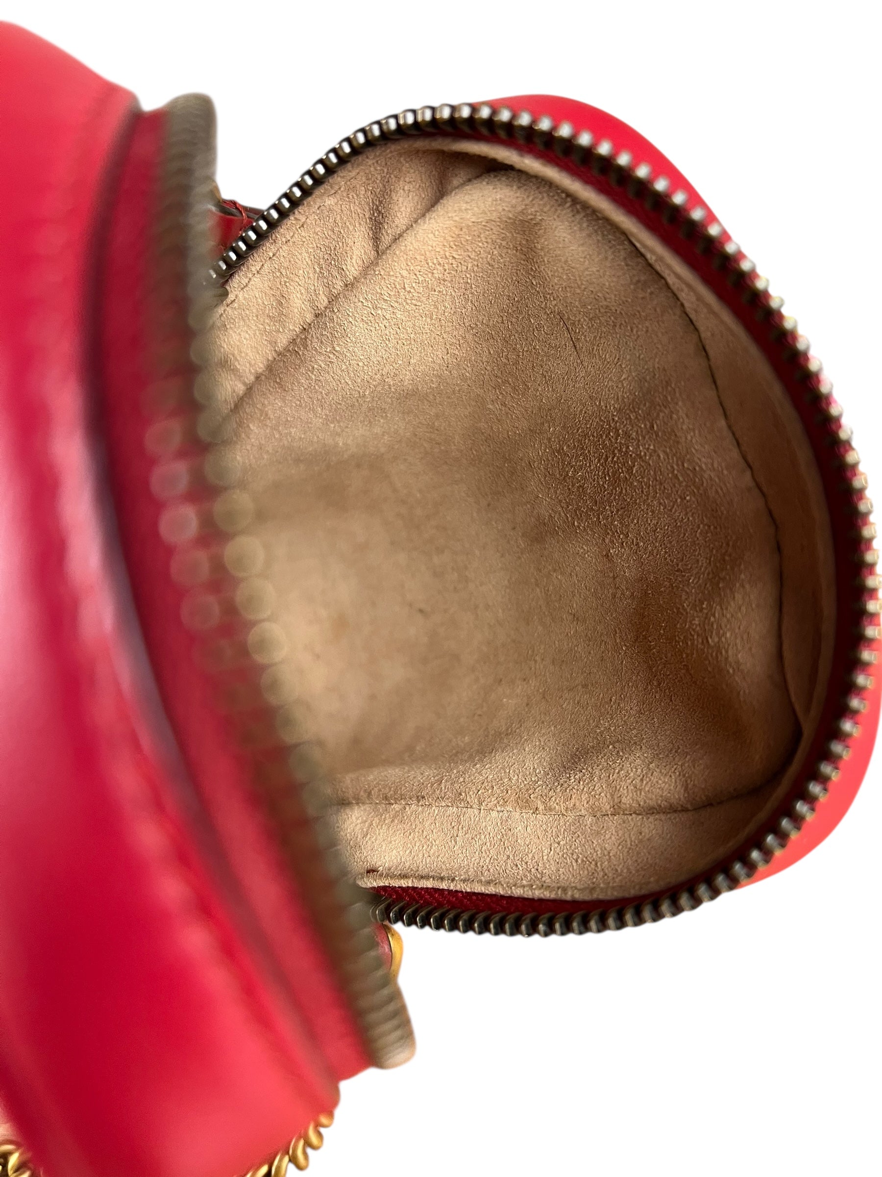 Gucci GG Marmont Vertical Phone Crossbody Bag Red