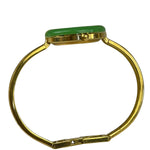 Gucci Interchangeable Bezel Watch Gold Plated Bangle
