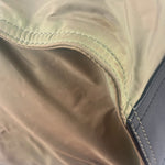 Burberry Geen Nylon/Leather Trim Buckleigh Tote Bag