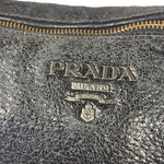 Prada Black Leather Shoulder Bag