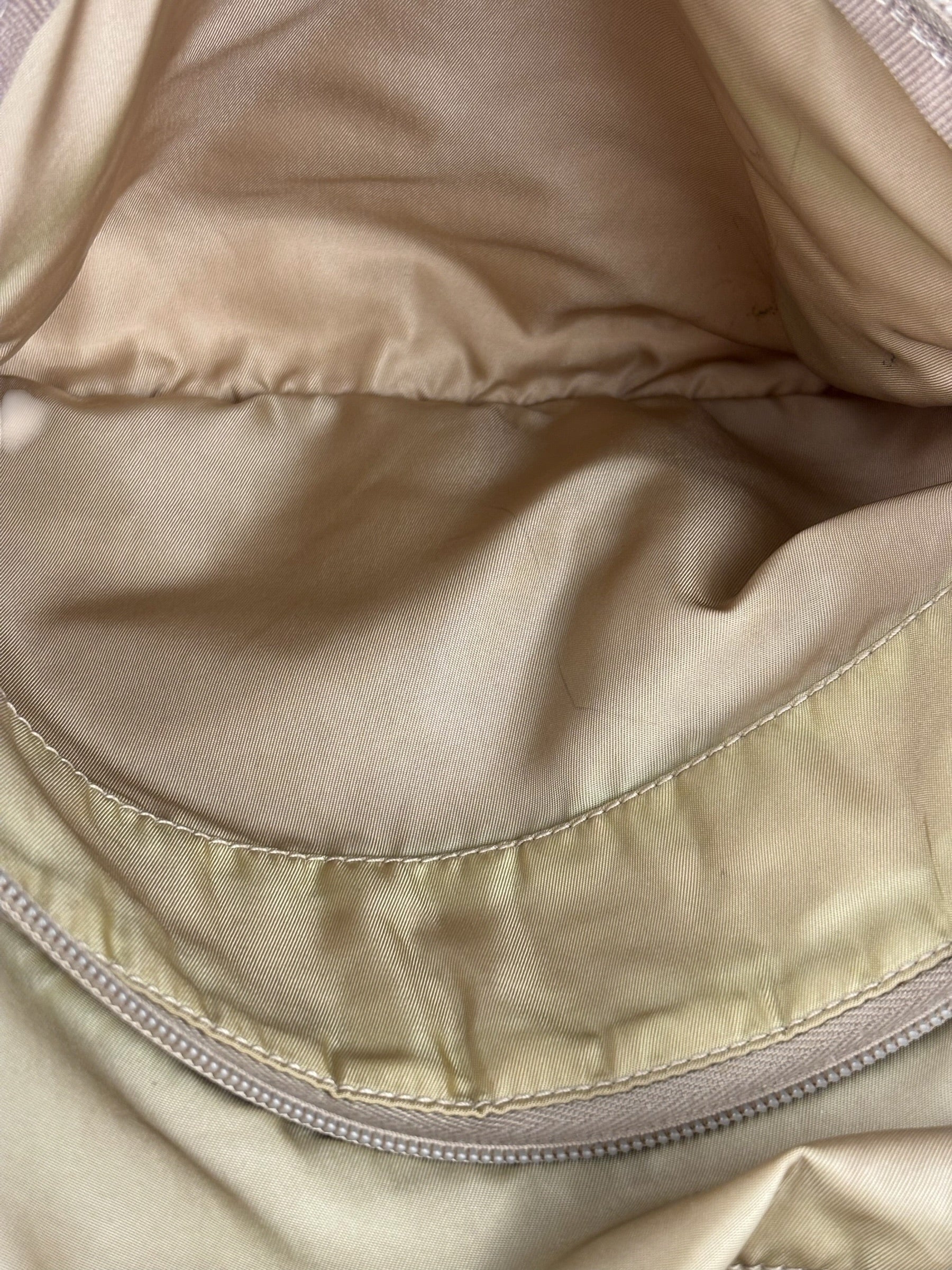 Prada Khaki Tessuto Nylon Messenger