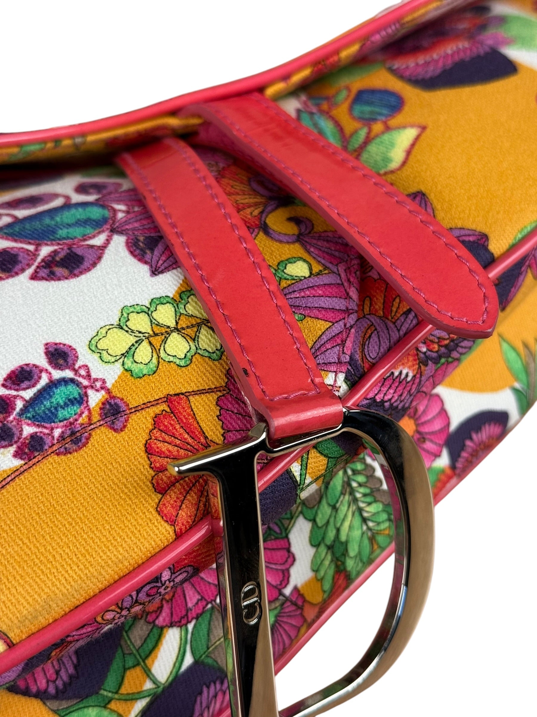 Christian Dior Floral Saddle Bag "Hawaiian Glamour"