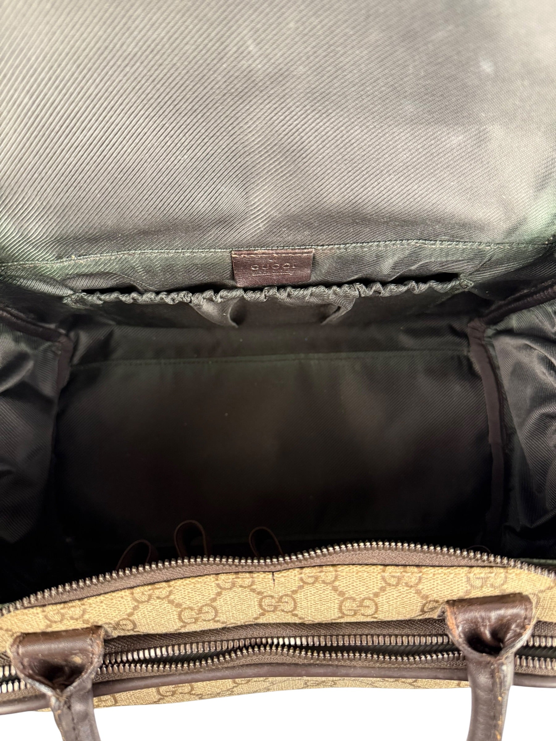 Gucci GG Coated Canvas Mini Travel Bag