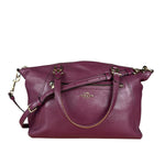 Coach Purple Top Handle Crossbody Bag