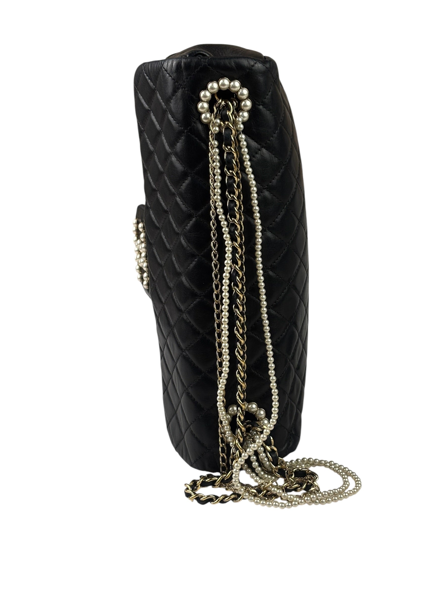 Chanel Black Quilted Lambskin Westminster Flap Bag 2012