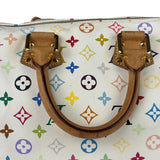 Louis Vuitton x Takashi Murakami White Monogram Speedy 30