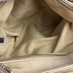 Chloe Beige Leather Paddington Shoulder Bag