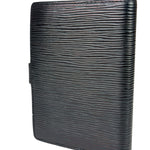 Louis Vuitton Black EPI Leather Agenda MM