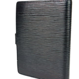 Louis Vuitton Black EPI Leather Agenda MM