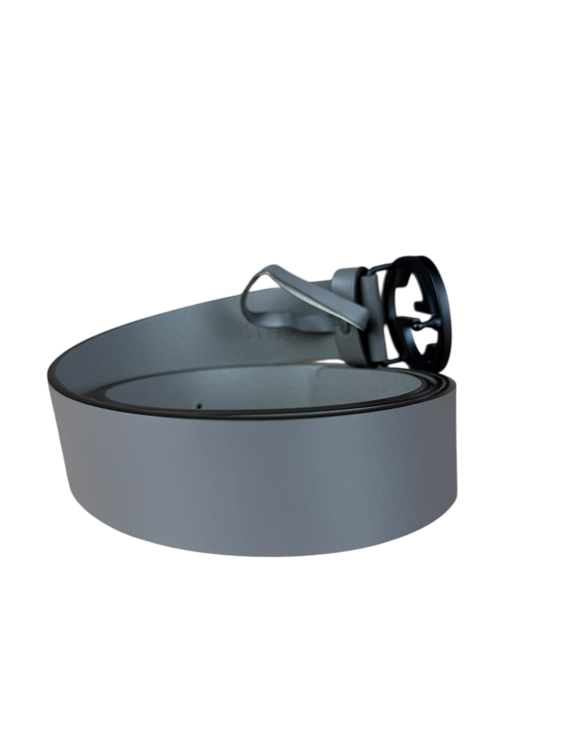 Gucci Grey Belt Black GG