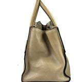 Prada Beige Glace Calf Twin Tote