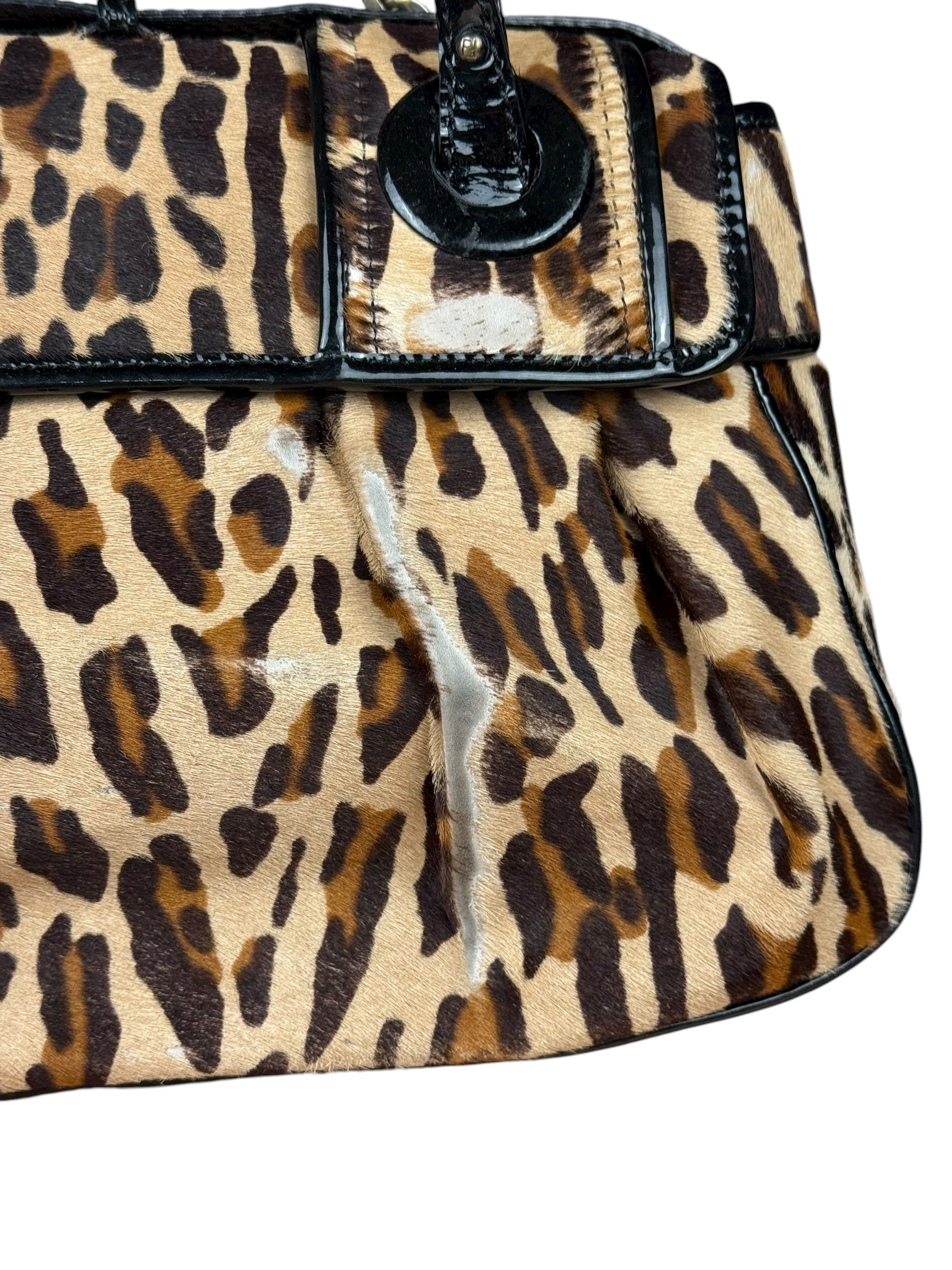 Fendi Leopard Print B Bag