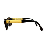 Chanel Dual-Tone Cat-Eye Sunglasses RX