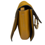 Chloe Mustard Yellow Leather/Suede Faye Bag