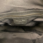 Christian Dior Karenina Leather Handbag Black