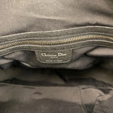 Christian Dior Karenina Leather Handbag Black