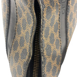 Celine Coated Canvas Stripped Macadam Crossbody