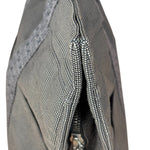 Hermes Grey Canvas Herline Tote Bag