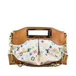 Louis Vuitton White Murakami Judy MM 2Way