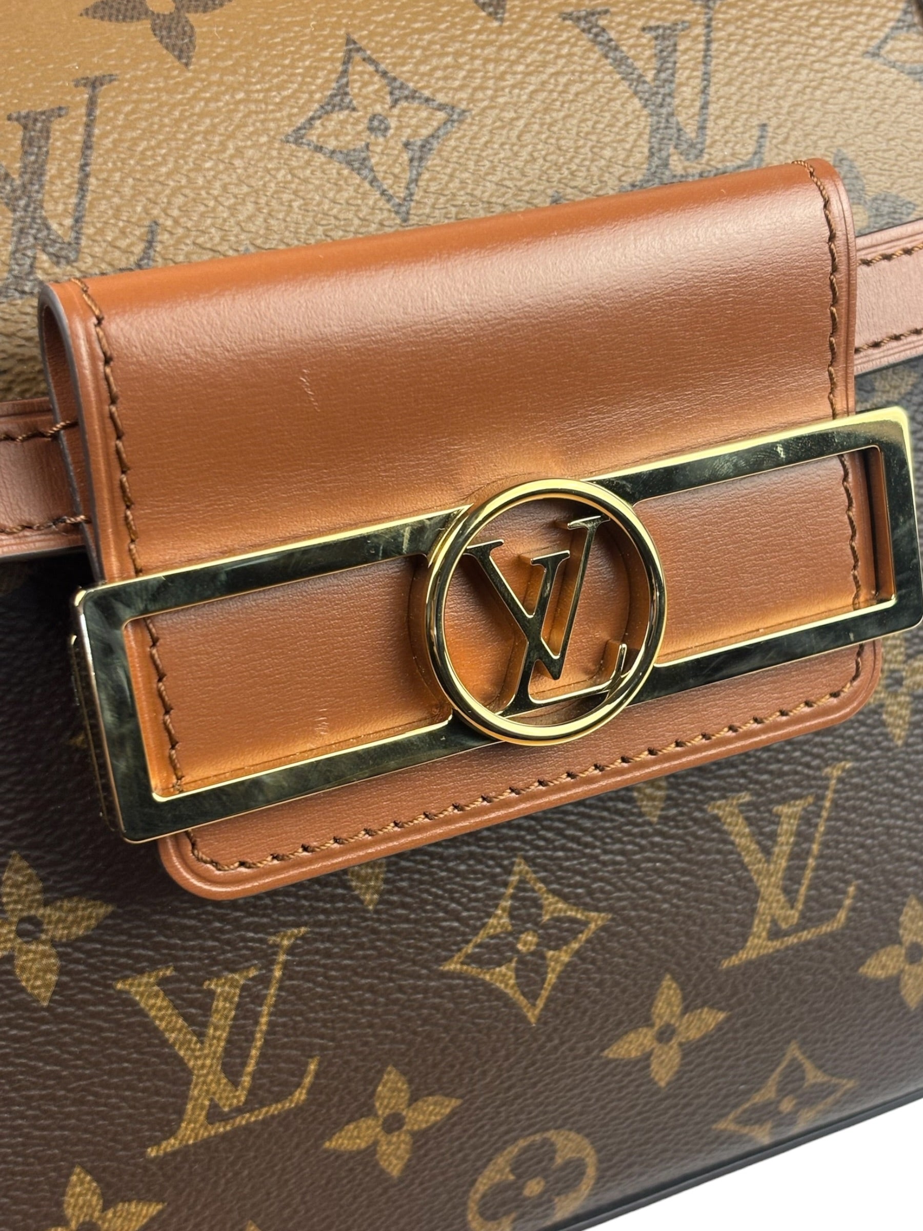 Louis Vuitton Monogram Mini Dauphine Two-Way Bag
