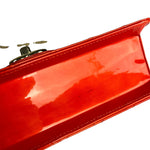 Chanel Red Metallic Evening Star Flap Bag 2008