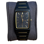 Seiko Black & Gold Quartz